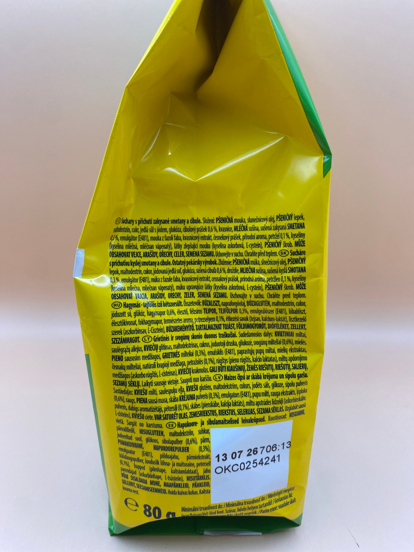 Tuc Bake Rolls Hagymás-tejfölös ízű kétszersült 80g