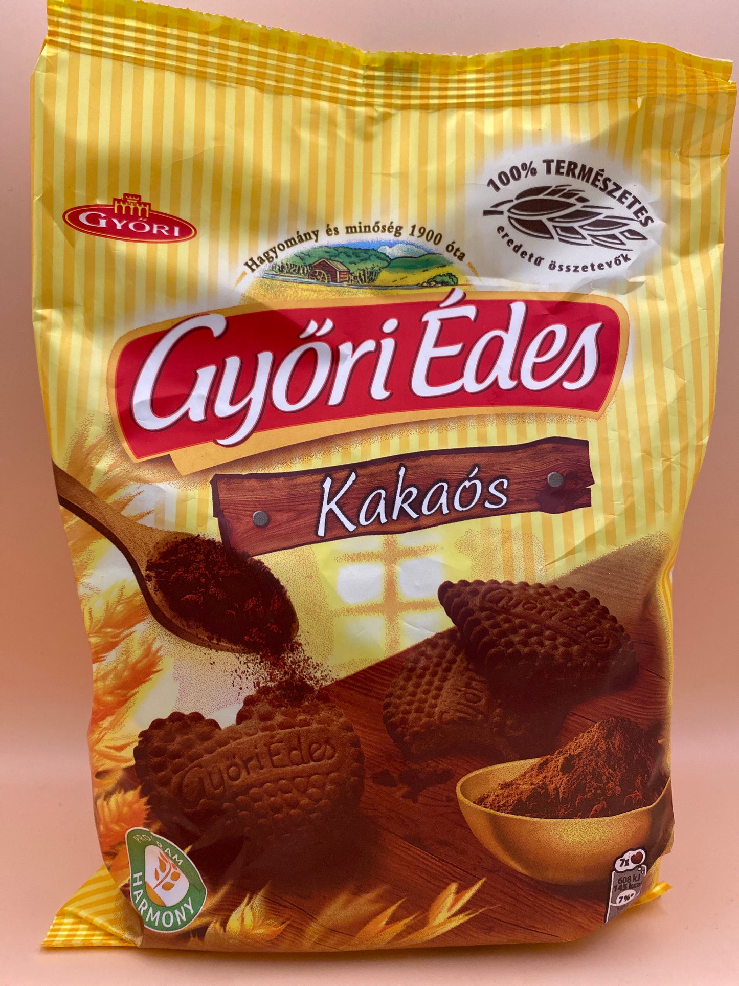 Győri édes omlós keksz 150g Kakaós