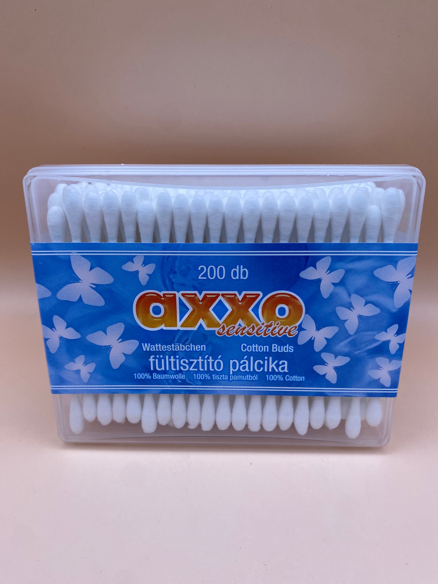 Axxo Fültisztító pálcika 200 darab