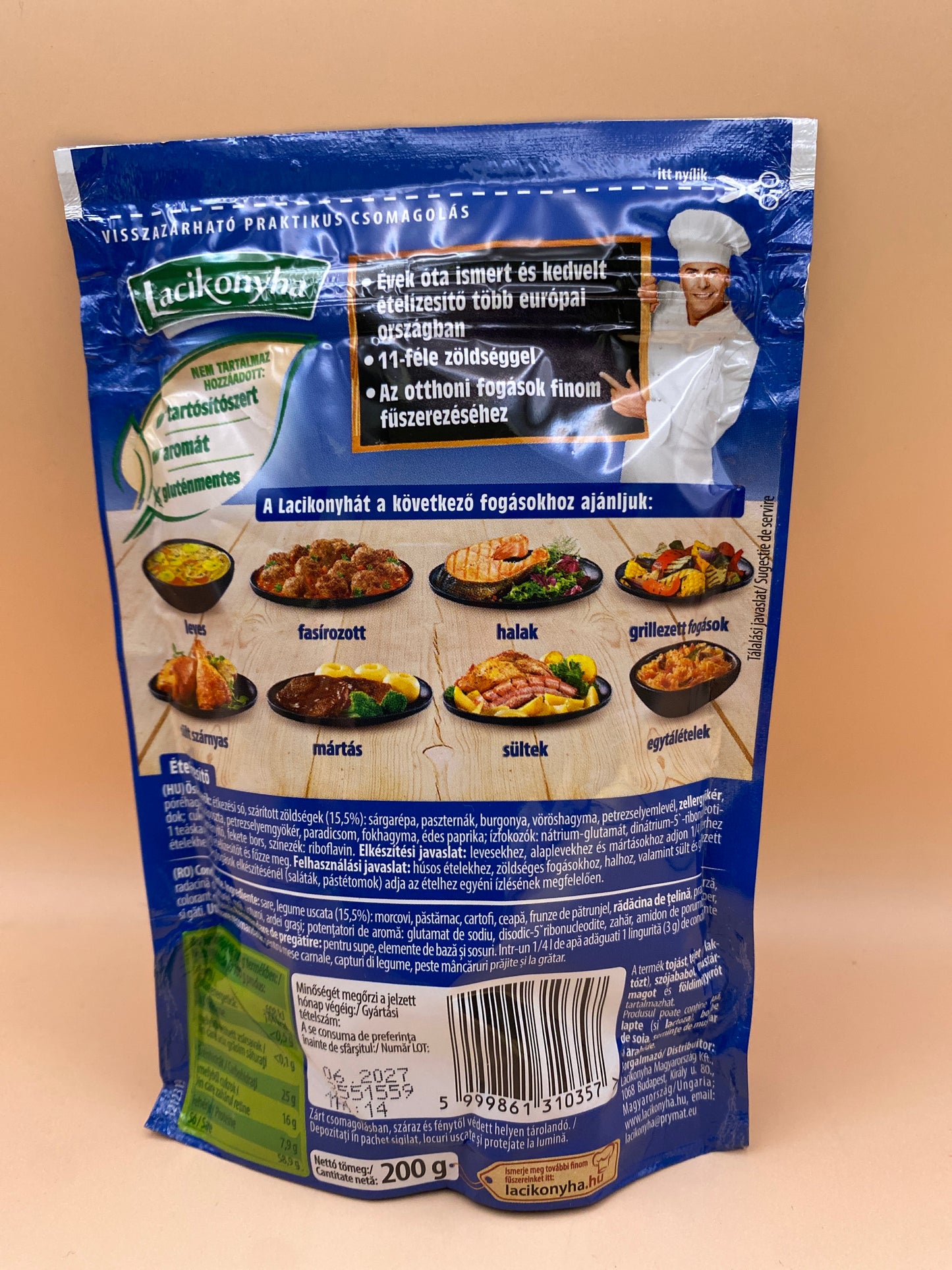 Lacikonyha ételízesítő 200g