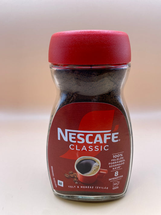 Nescafe Classic instant kávé 100g