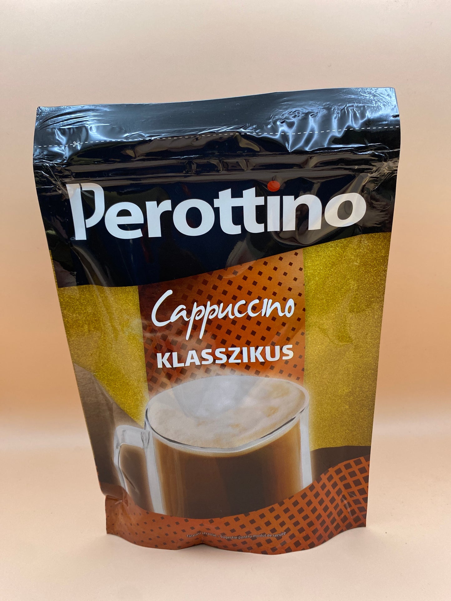 Perottino cappuccino azonnal oldódó kávéitalpor, klasszikus 90g