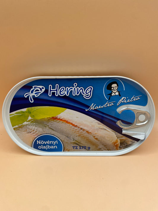 Maestro Pietro Hering növényi olajban 170g