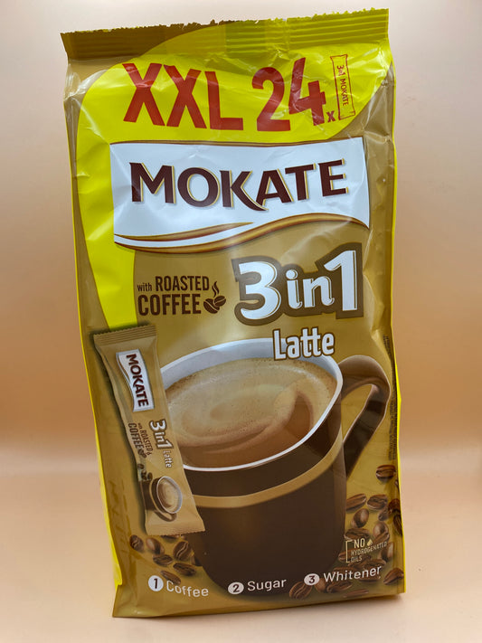 Mokate 3in1 Latte azonnal oldódó kávéspecialitás 360g