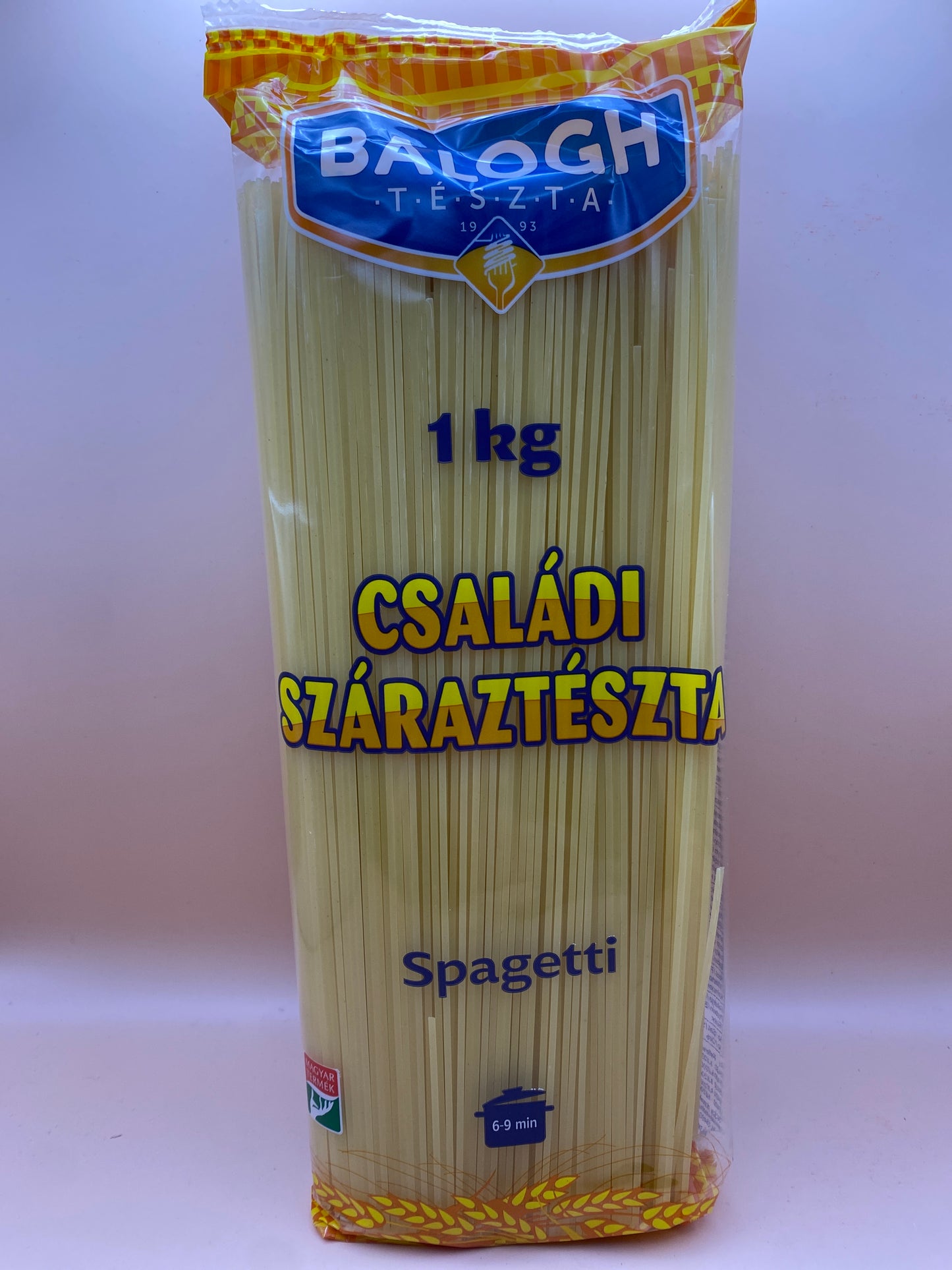 Balogh családi száraztészta 1 kg Spagetti