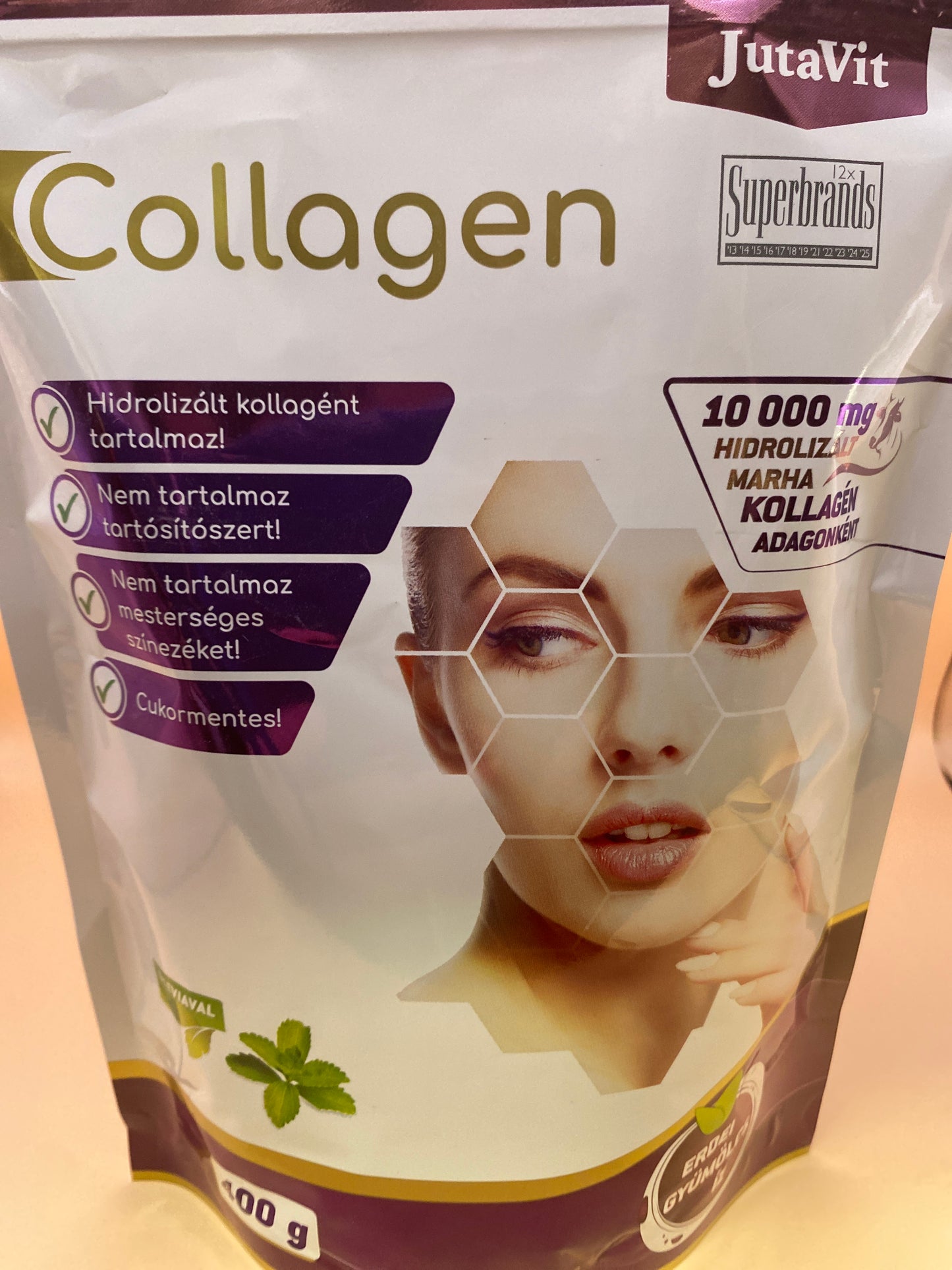 JutaVit Collagen 400g Erdei gyümölcs íz