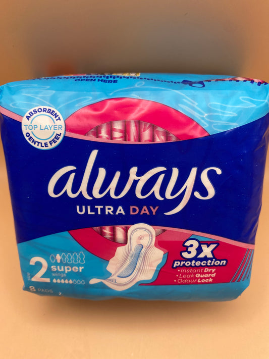 Always ultra day egészségügyi betét 8 darab