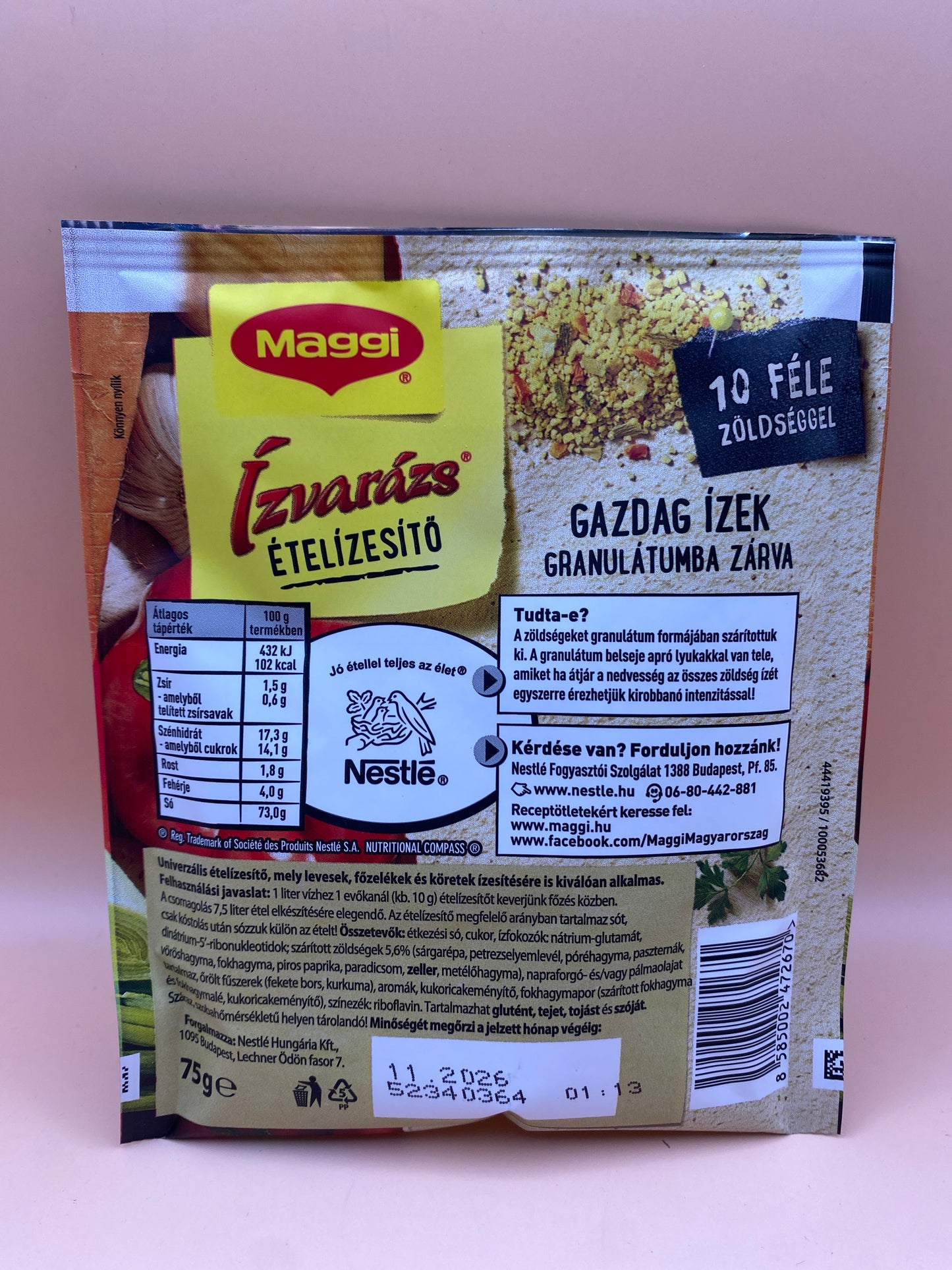 Maggi Ízvarázs ételízesítő 75g