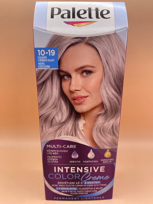 Palette hajfesték 10-19. Hűvös ezüstszőke