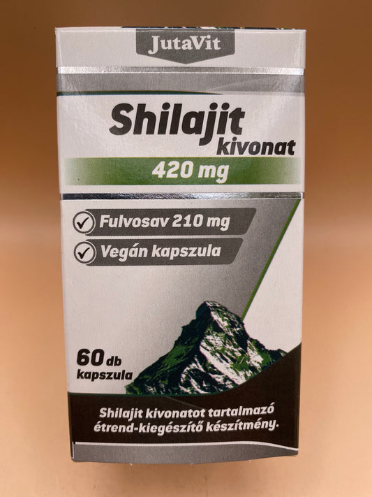 JutaVit Shilajit kivonat 420mg 60 darab kapszula