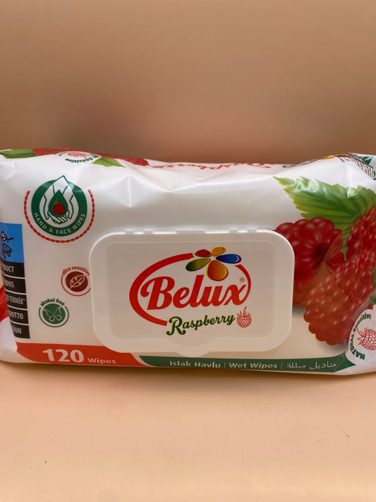 Belux illatosított nedves törlőkendő 120 darabos