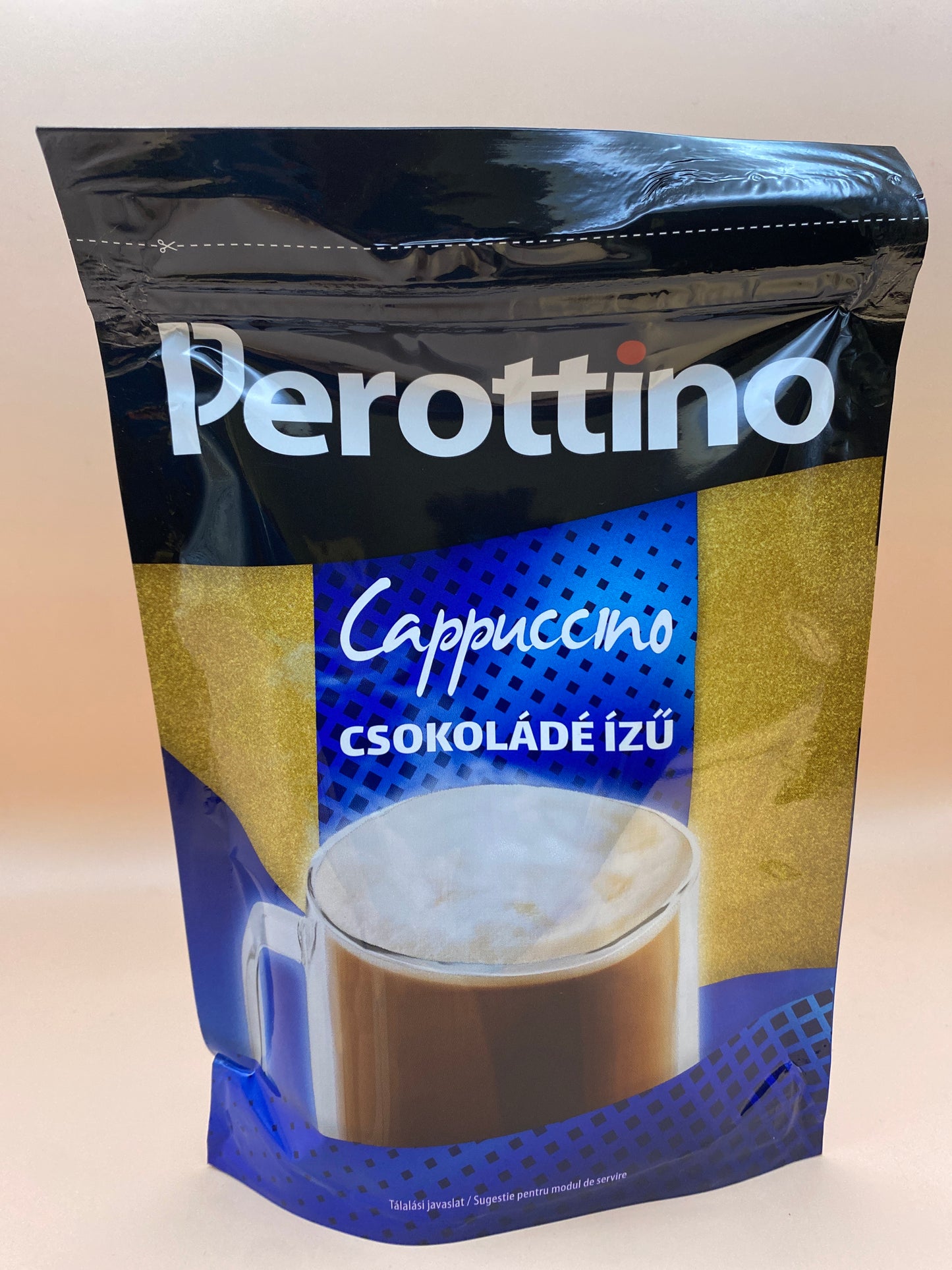 Perottino cappuccino azonnal oldódó kávéitalpor, csokoládé ízű 90g