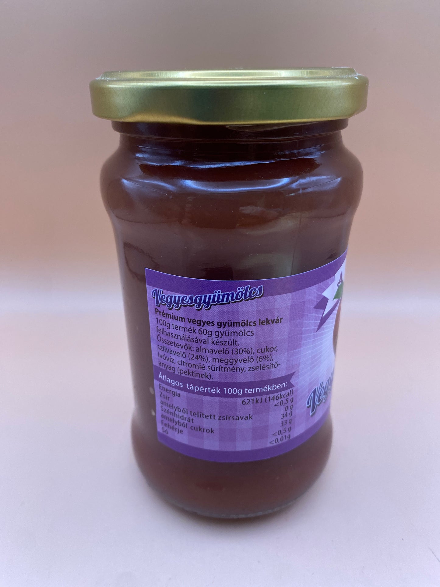 Nap íze Prémium Vegyesgyümölcs lekvár 330g