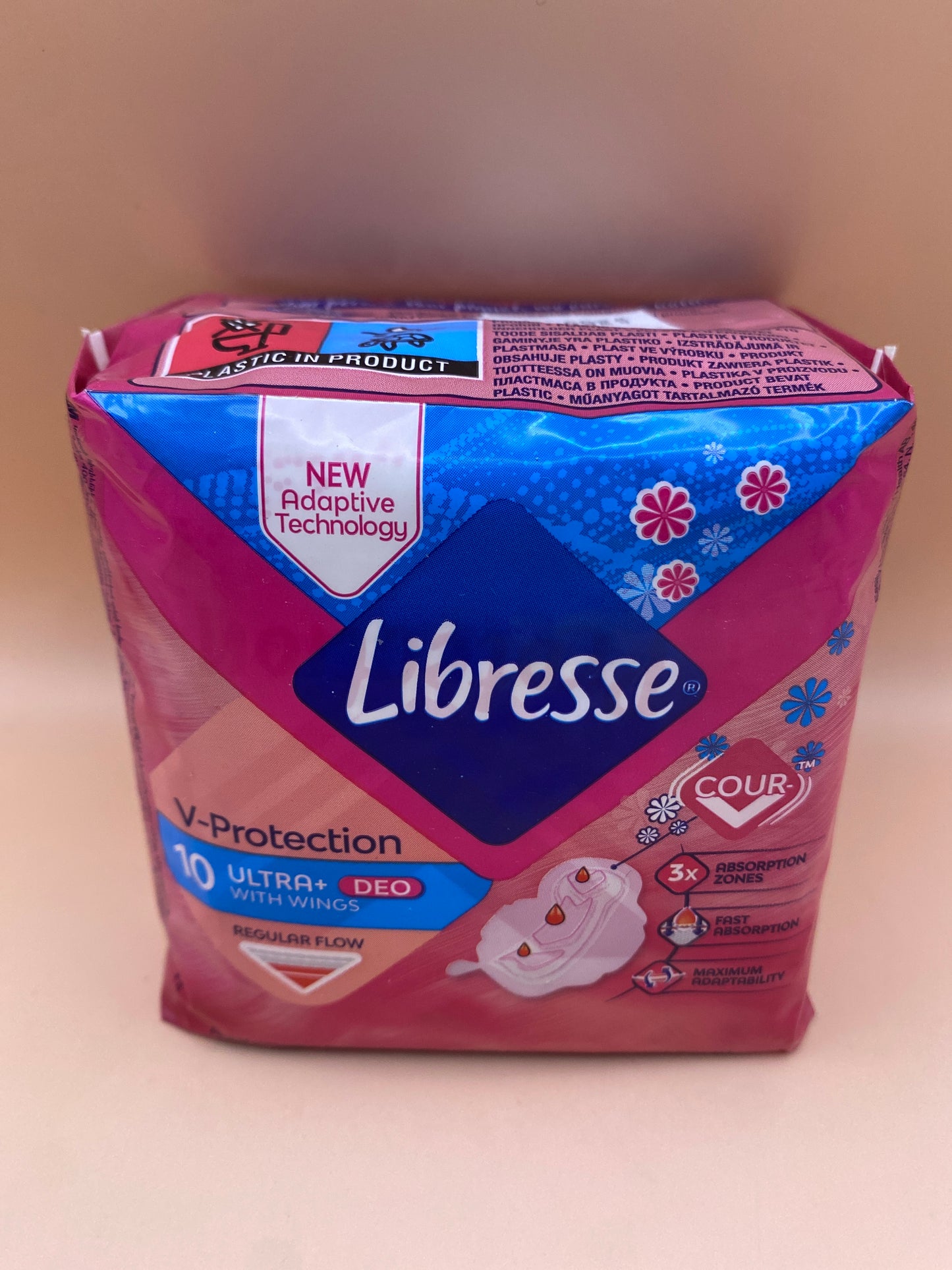Libresse egészségügyi betét          10 darab