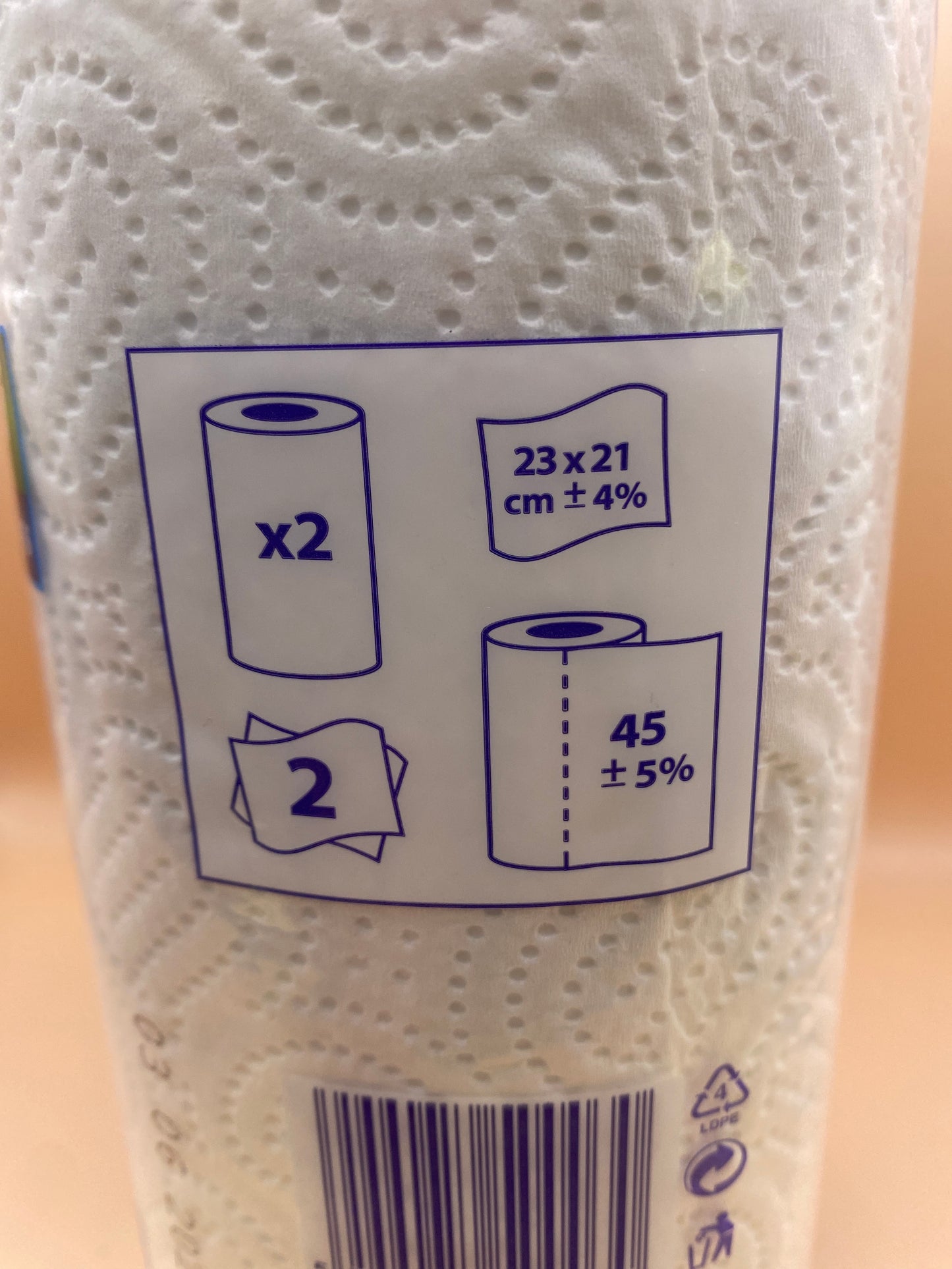 Coala Háztartási papírtörlő 2 tekercs 2 rétegű