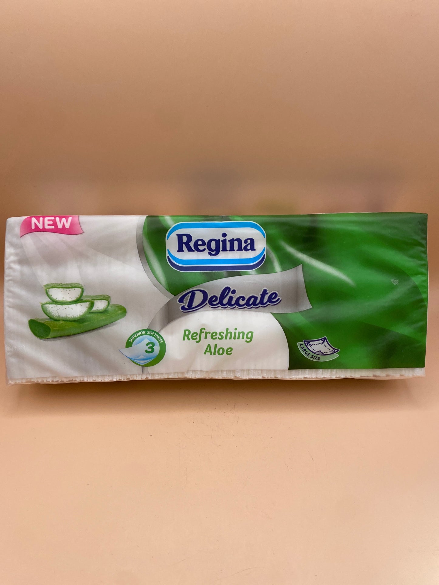 Regina Delicate papírzsebkendő Aloe Vera 3 rétegű 90 darab