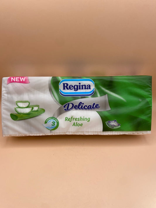 Regina Delicate papírzsebkendő Aloe Vera 3 rétegű 90 darab