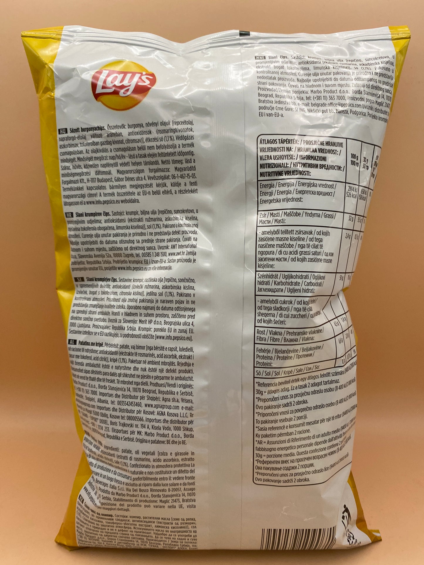 Lays Sózott burgonyachips 60g