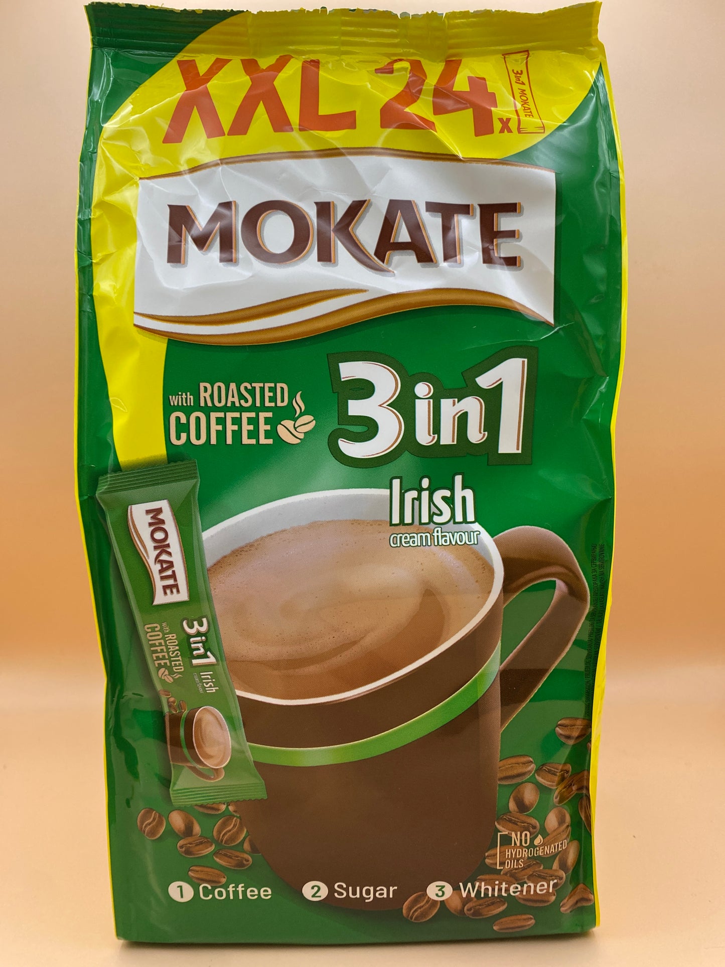 Mokate 3in1 Irish azonnal oldódó kávéspecialitás 408g