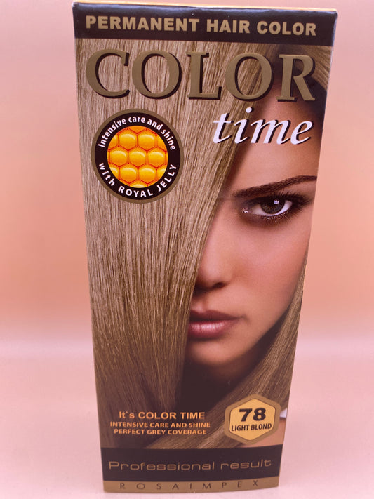 Color time hajfesték 78. Világosszőke