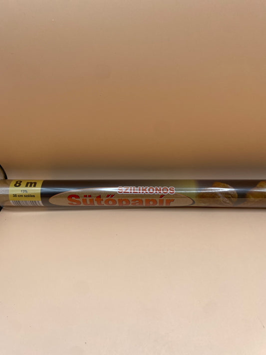 Szilikonos sütőpapír 8 méter            38 cm széles