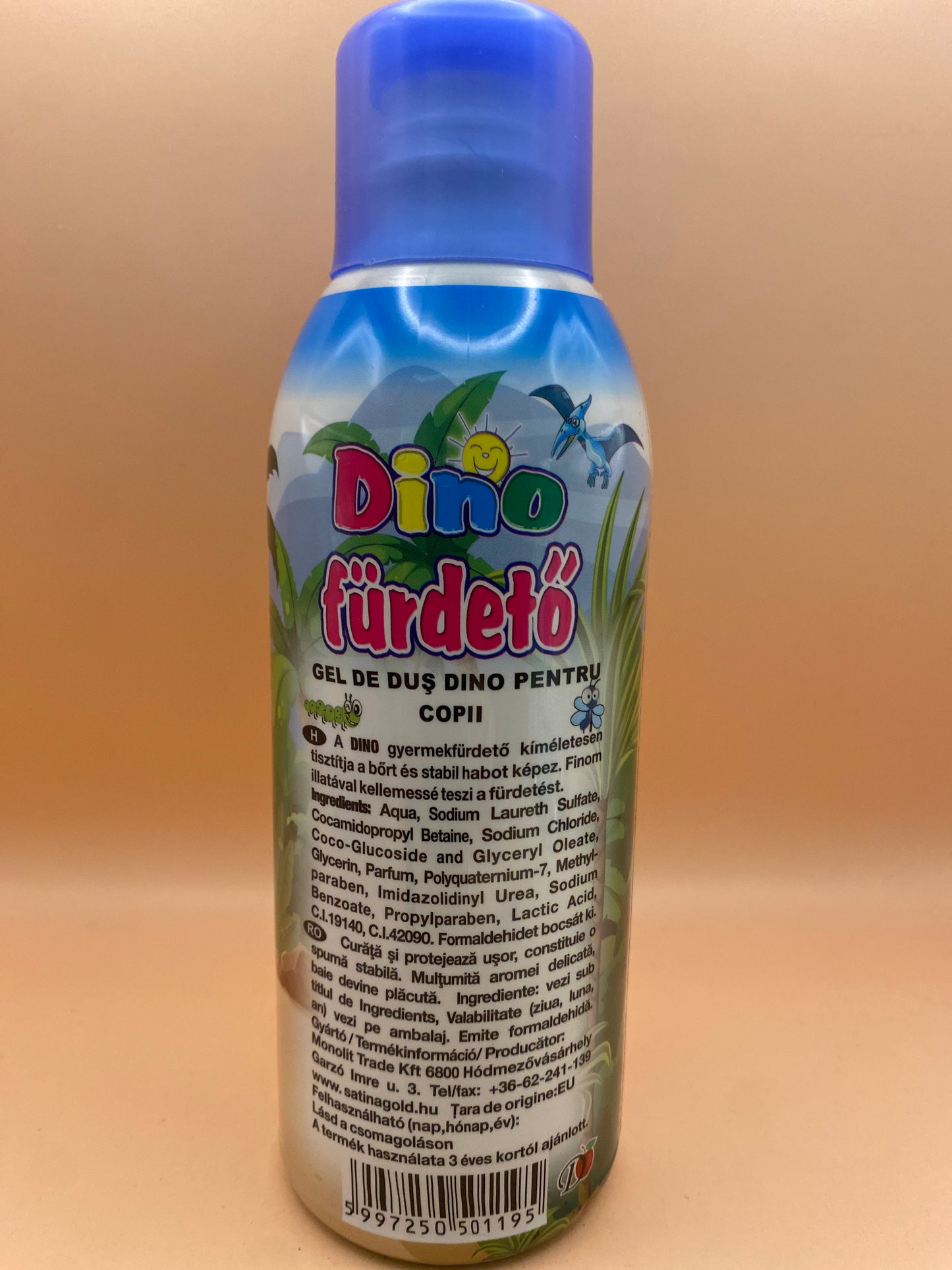 Dino Gyermek fürdető 500 ml