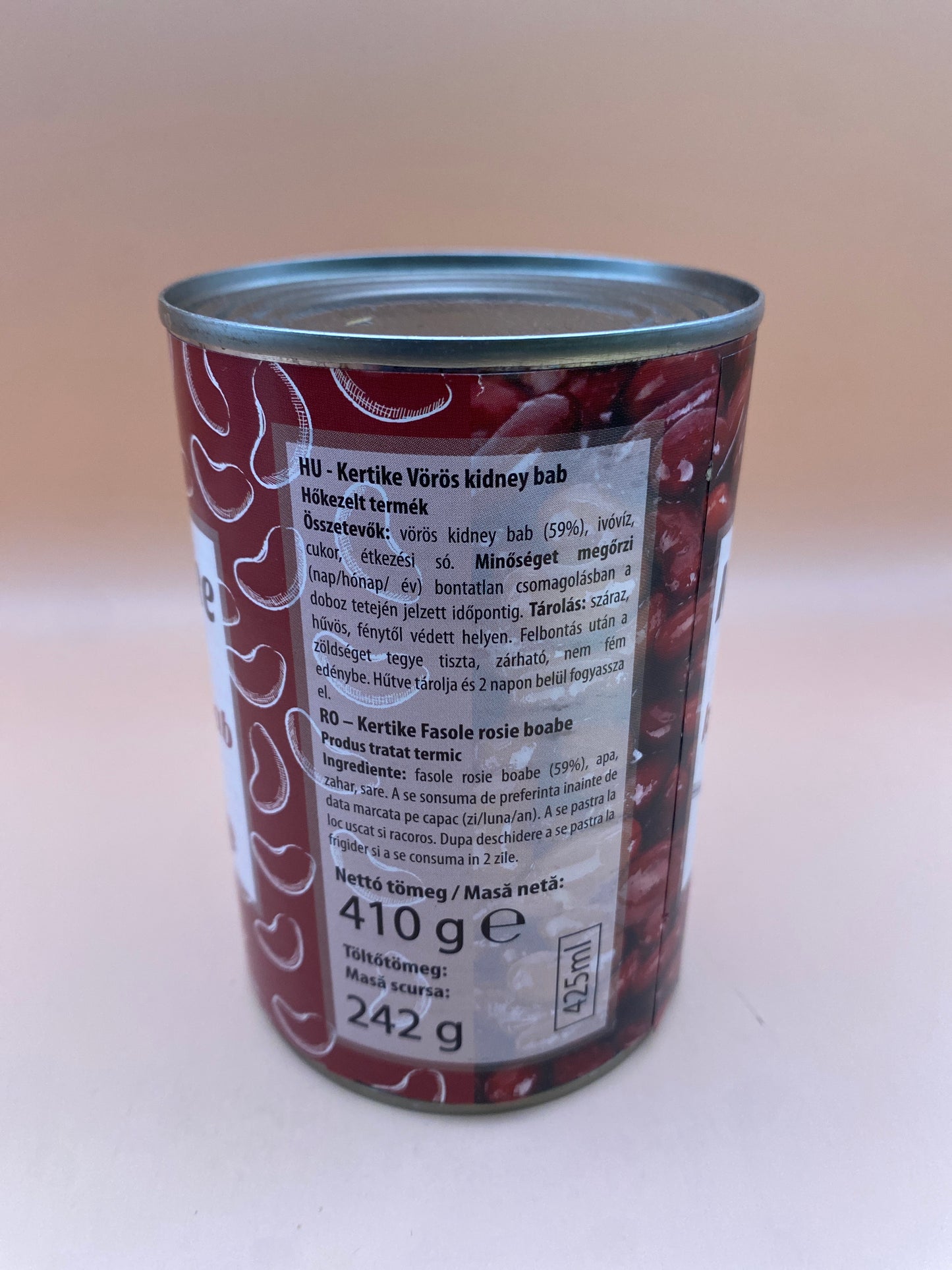 Kertike Vörös kidney bab 410g