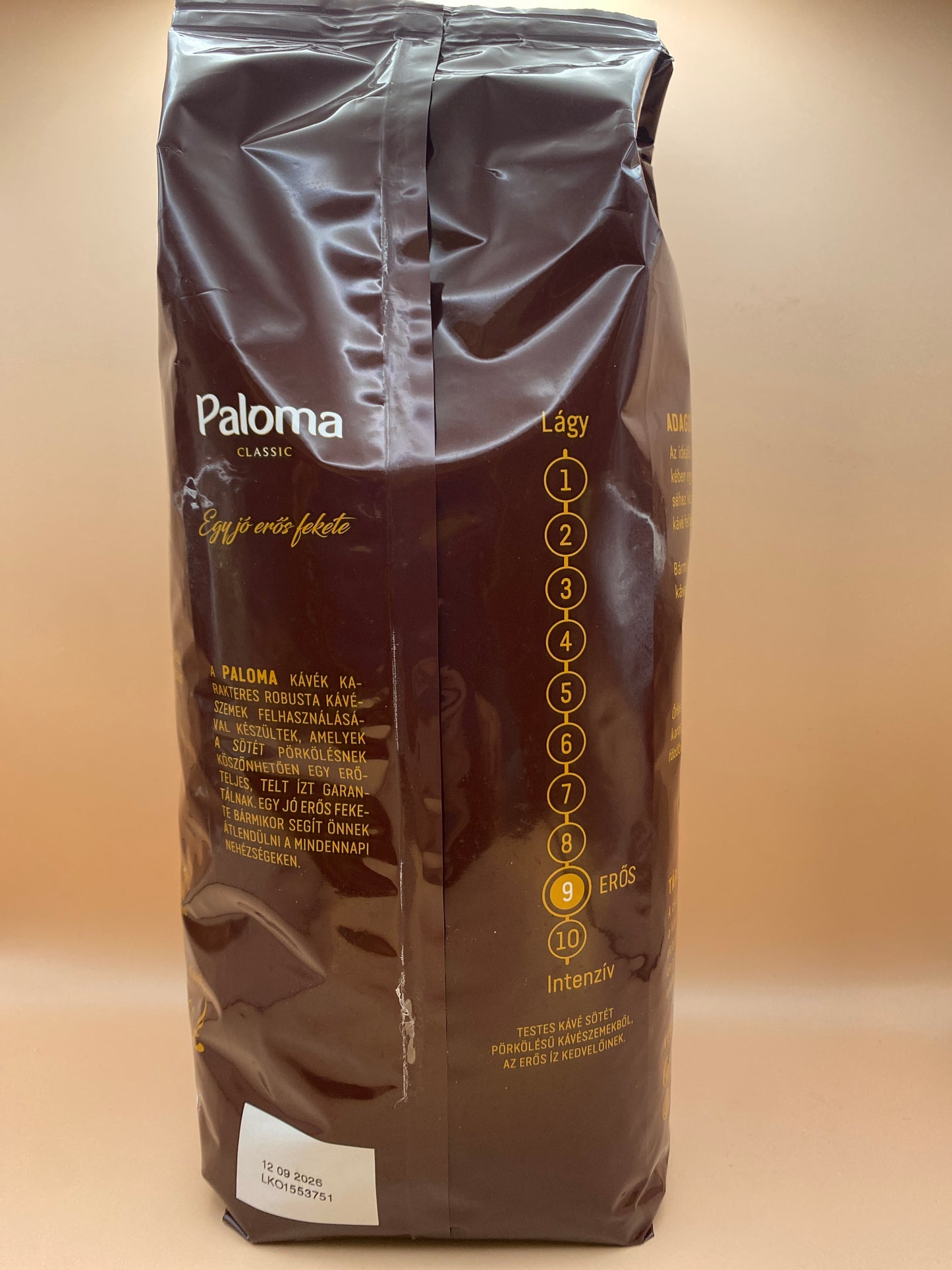 Paloma Classic szemes pörkölt kávé 1000g