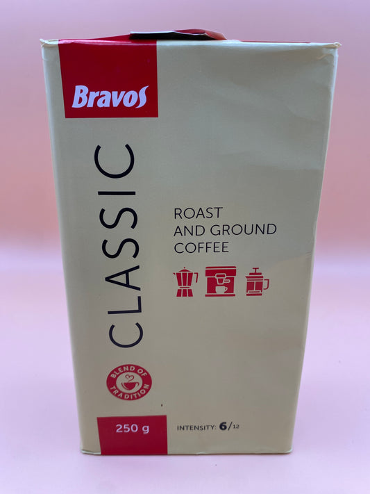Bravos Classic őrölt kávé 250g